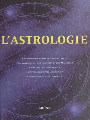 cover image of L'astrologie